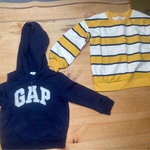 2T GAP Zipper Hoodie/ Sweatshirt Set